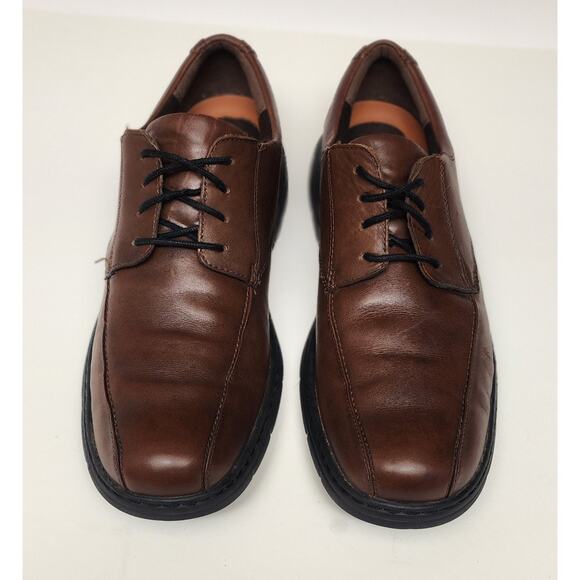 Dunham By New Balance Mens Bryce Oxfords Brown Leather Shoes Size 11.5D DAA03BR main image 8